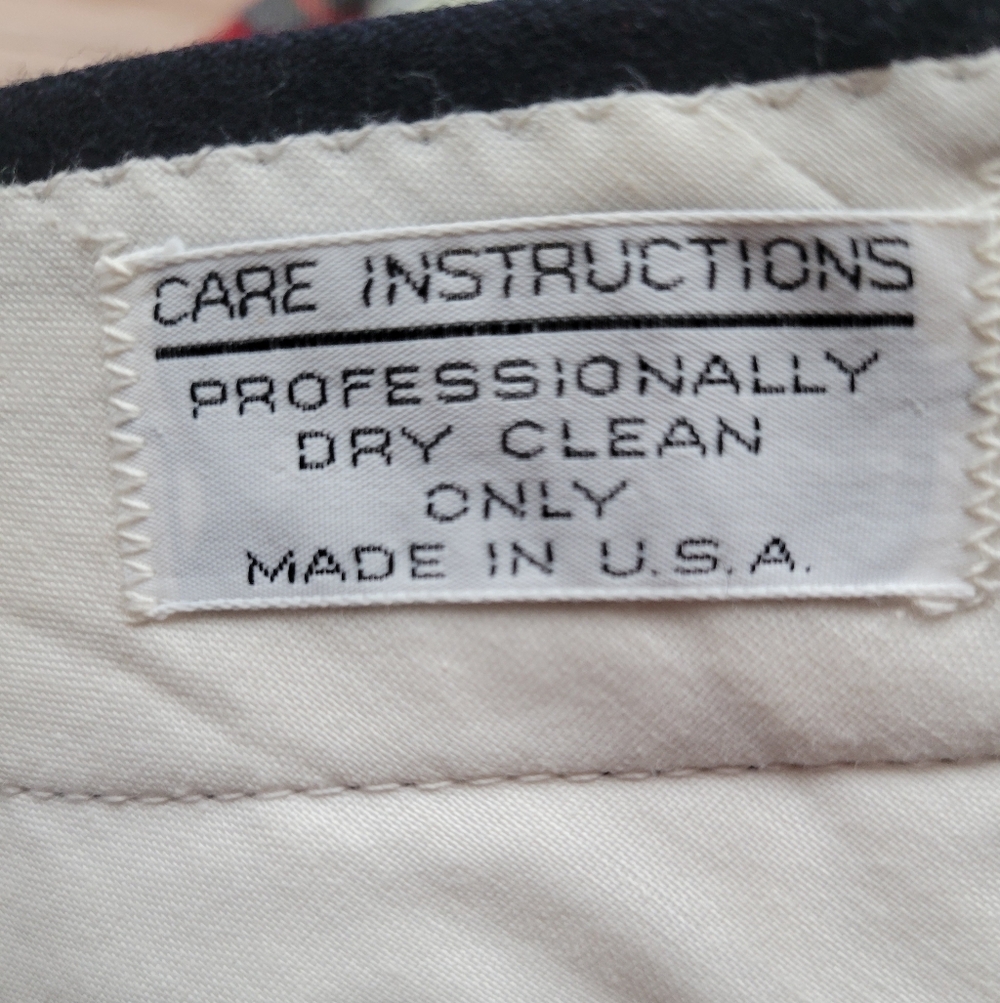 Vintage Wool Patch Dress Pants 👖 - Picture 7 of 12